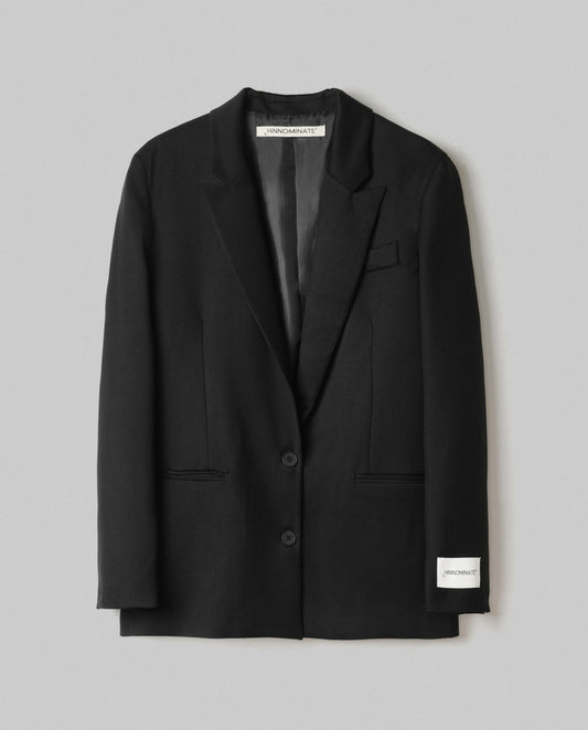 Hinnominate Blazer Fit Regular Con Spalline • Nero