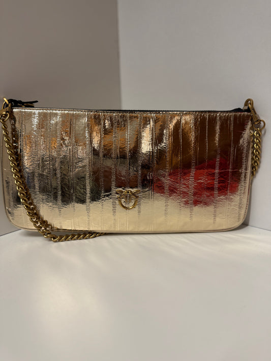 Pinko Horizontal Flat Gold
