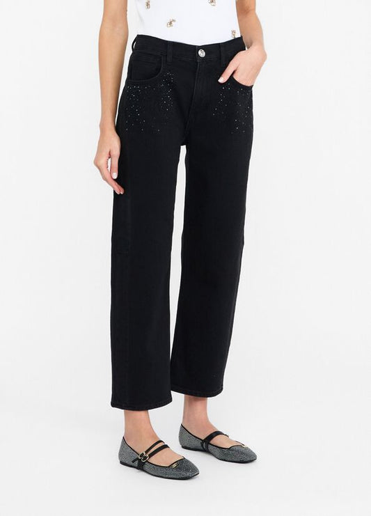 Liu Jo Jeans boyfriend con strass