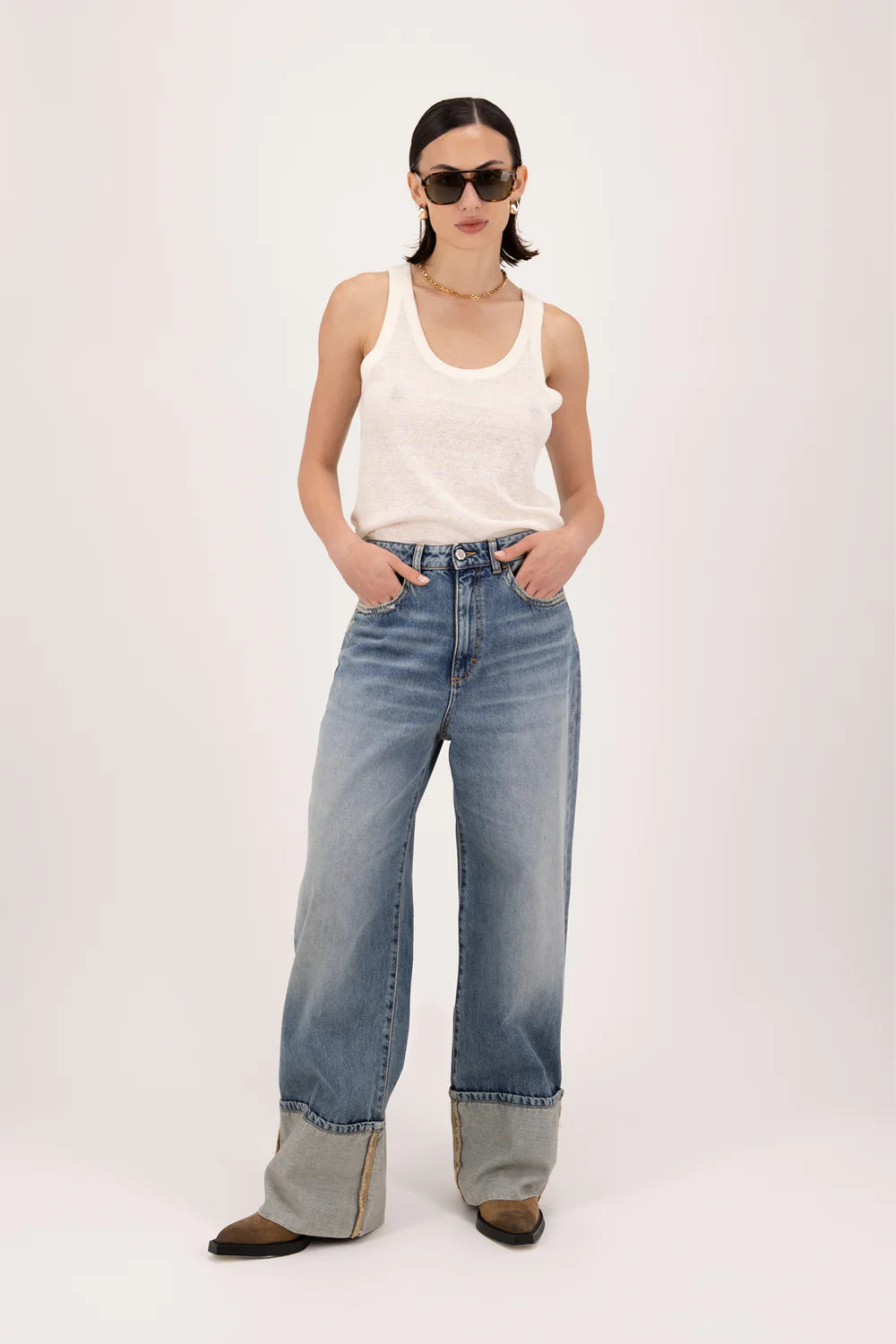 ICON DENIM LOS ANGELES Kiki - Women's Wide Leg Jeans