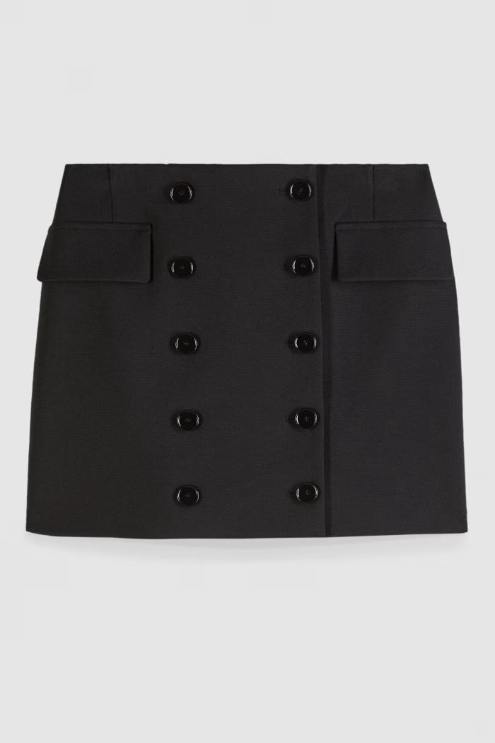 Patrizia Pepe Minigonna a portafoglio con bottoni