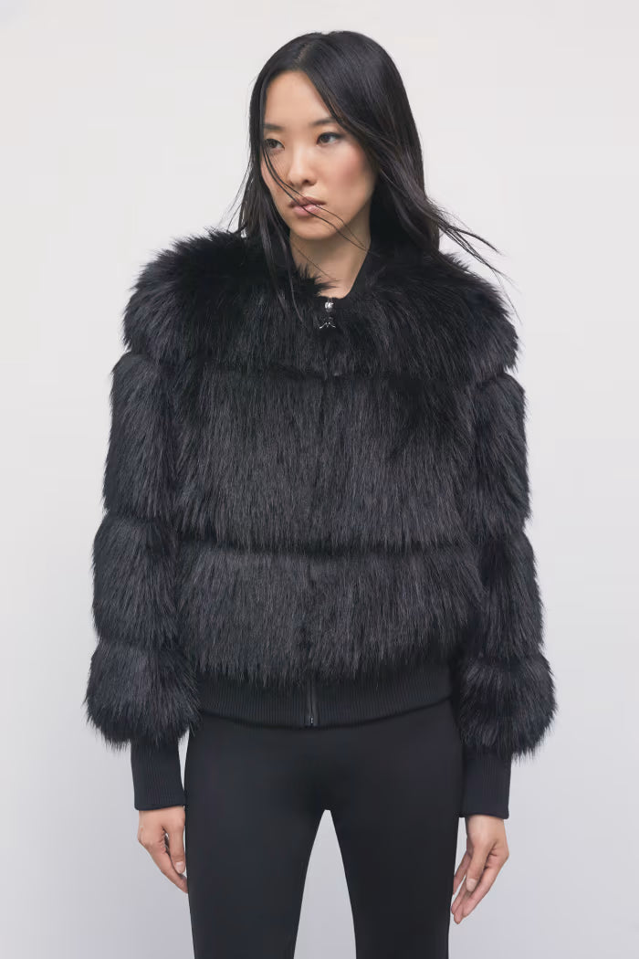 Patrizia Pepe Giubbotto bomber fluffy