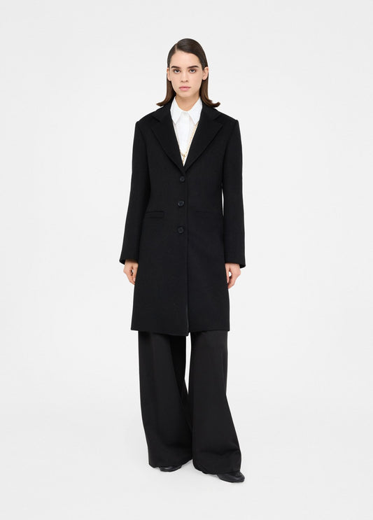 Liu Jo Cappotto in lana nero
