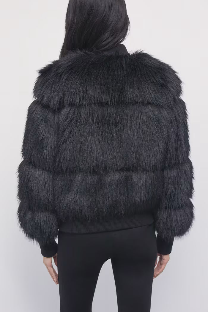 Patrizia Pepe Giubbotto bomber fluffy