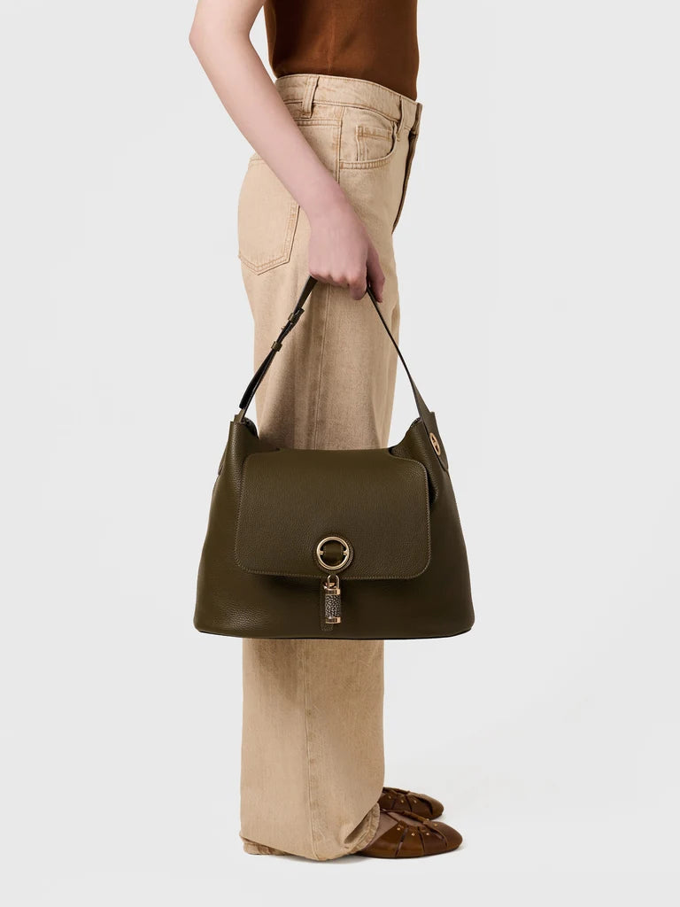Borbonese PREMIERE BORSA HOBO MEDIUM