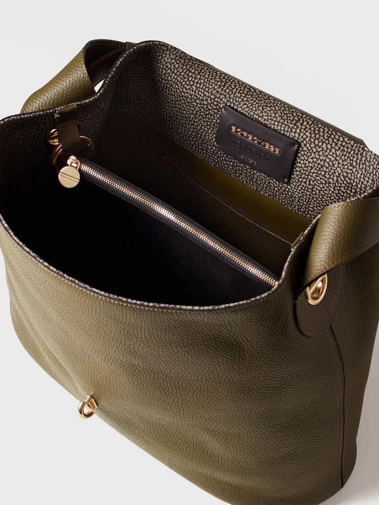 Borbonese PREMIERE BORSA HOBO MEDIUM