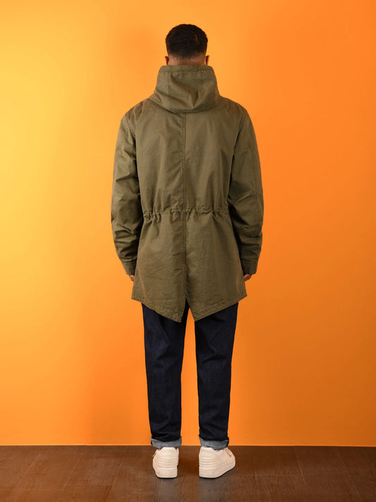 Berna Parka con foderato con spille