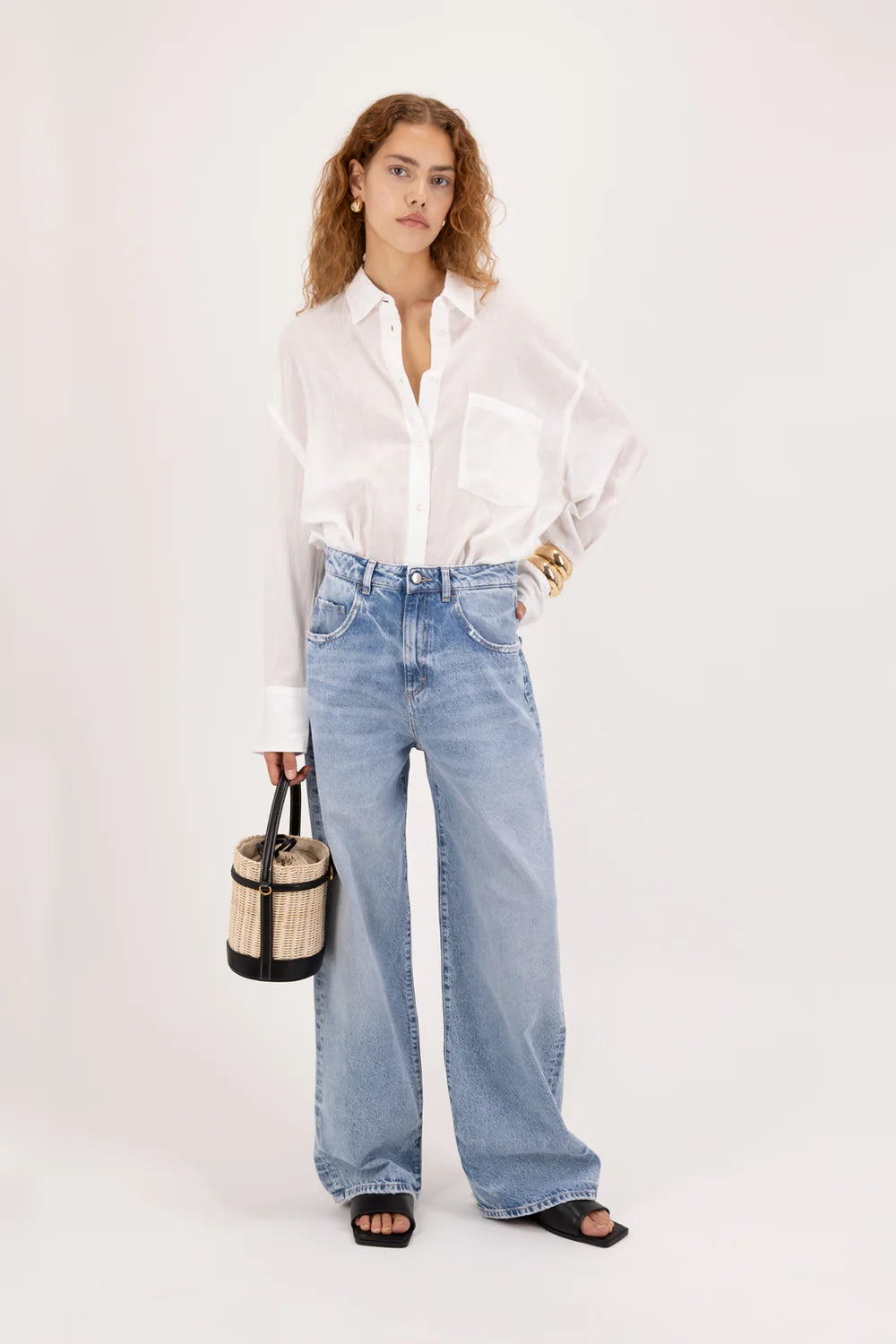 ICON DENIM LOS ANGELES Poppy Eco - Women's Wide Leg Jeans
