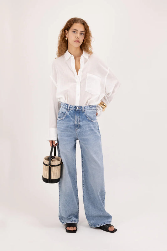 ICON DENIM LOS ANGELES Poppy Eco - Women's Wide Leg Jeans