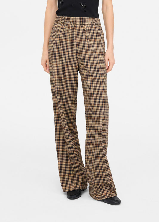 Liu Jo Pantaloni flare a quadretti