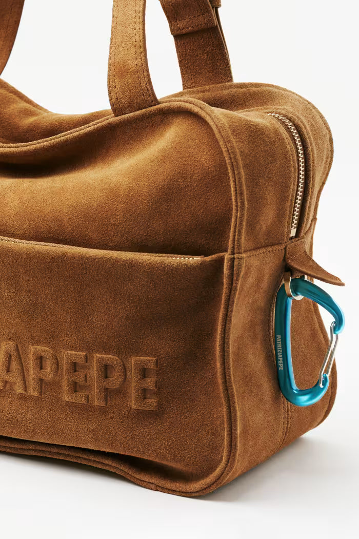 Patrizia Pepe Borsa Shopping (IM)PERFECTION in suede