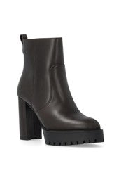 Pinko ANKLE BOOT CALF LEATHER/LINING FUR MORO